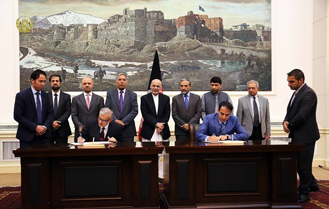 امضای چند قرارداد برای بهبود خدمات شهری در کابل